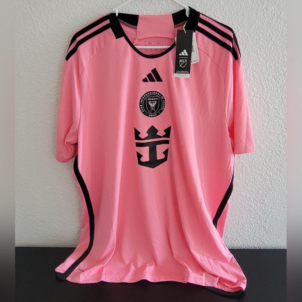 Brand New (With Tags) Inter Miami CF Futbol Soccer Home Jersey Retails $100+